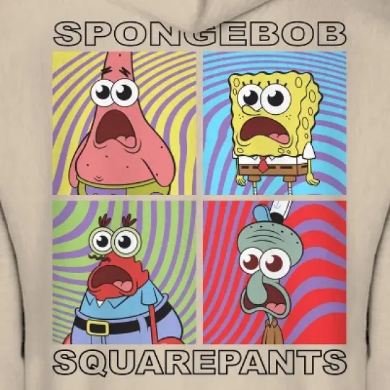 Men's Nickelodeon SpongeBob SquarePants Graphic Pullover Sweatshirt - Tan image {3}