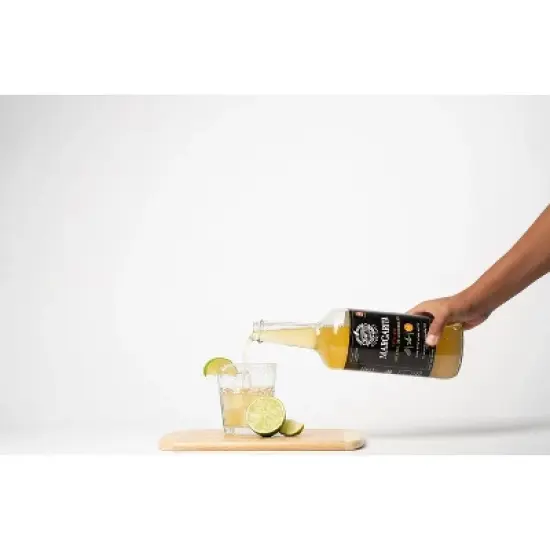 Crafted Cocktails Margarita Mix: 2 Pack:&nbsp; 60 Calories Per Serving, All Natural Lime Juice and Organic Agave: Makes 8 Cocktails Per Bottle image {6}