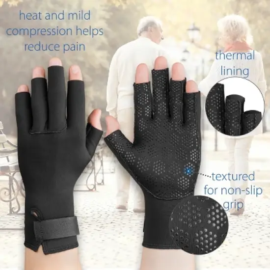 Swede-O Thermal Arthritis Gloves, Pair image {3}