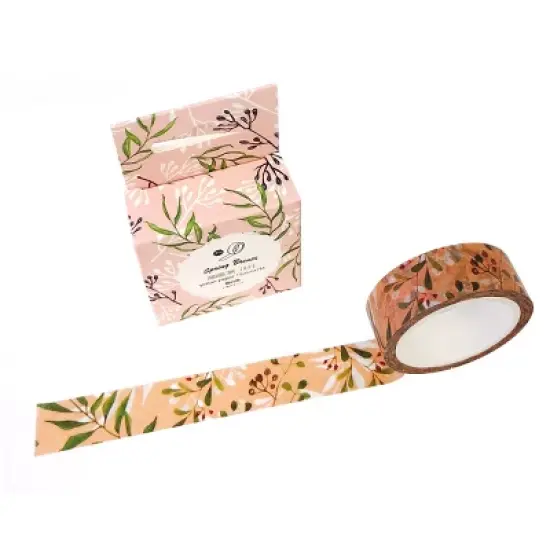 Wrapables Flowers and Greens Washi Masking Tape image {10}