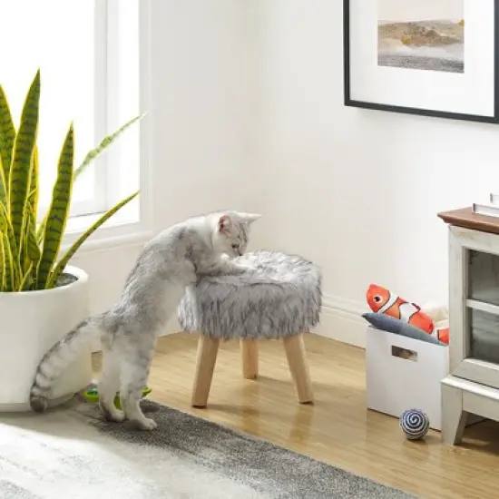 Sam's Pets Chauncy  13"  Cat Tree In White image {8}