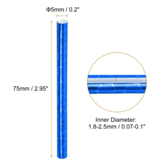 Unique Bargains 360&deg; Visibility Decoration Reflective Spoke Skins for Road Mountain Bike 36 Pcs image {1}