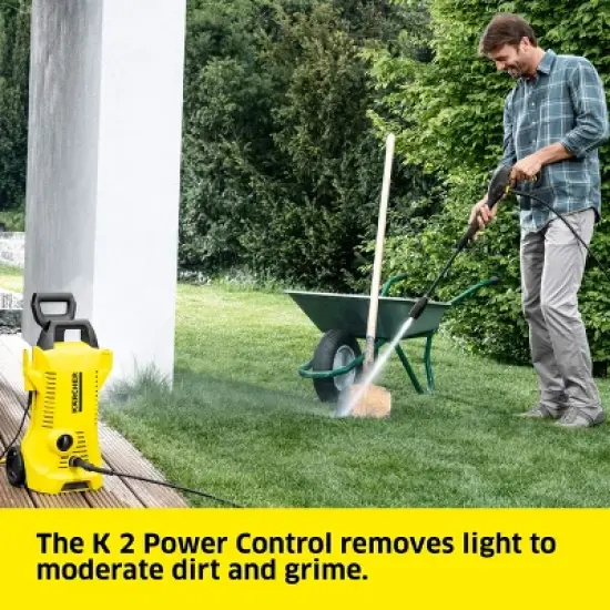 Karcher K 2 Power Control CHK Electric Pressure Washer, Max 1700 PSI, 1.4 GPM image {4}