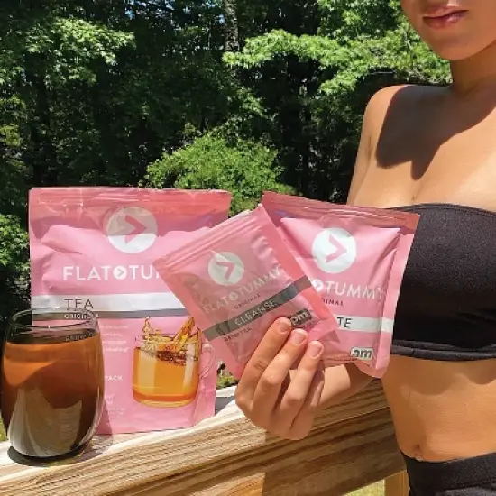 Flat Tummy 2-Step Detox Tea - 1.06oz image {5}