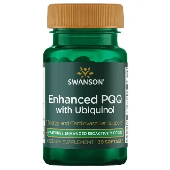 Swanson Enhanced Pqq with Ubiquinol 30 Sgels image {5}