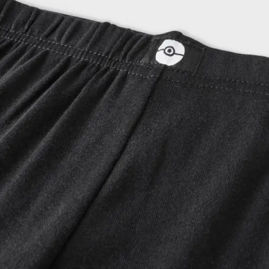 Boys' Pokemon 4pc Pajama Set - Yellow/Black/Gray image {3}