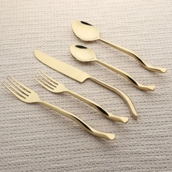 Twig PVD 5 Pc. Flatware Set image {3}