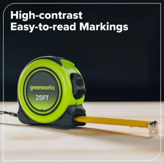 Greenworks 25ft Tape Measurer image {2}