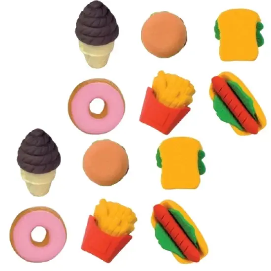 Fun Erasing! Snack Attack Scented Erasers (12 Pack) image {4}