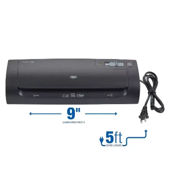 Swingline Fusion 1000L Thermal Laminator 9" Width Black (1703072) image {3}