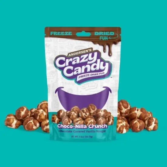 Crazy Candy Freeze Dried Candy - Choco-Nilla Crunch - 2oz image {2}