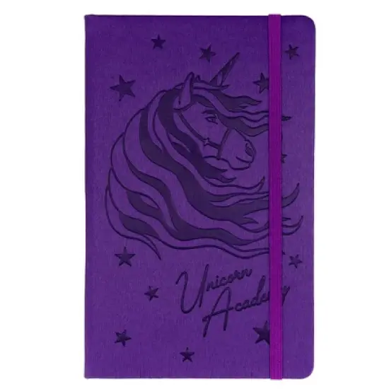 Inkology, LLC Unicorn Academy 80-Page Vegan Leather Notebook | 5 x 8 Inches image {9}
