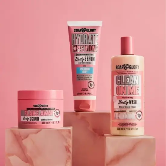 Soap & Glory Hydrate Body Serum - Charged Original Pink - 8.4 fl oz image {7}