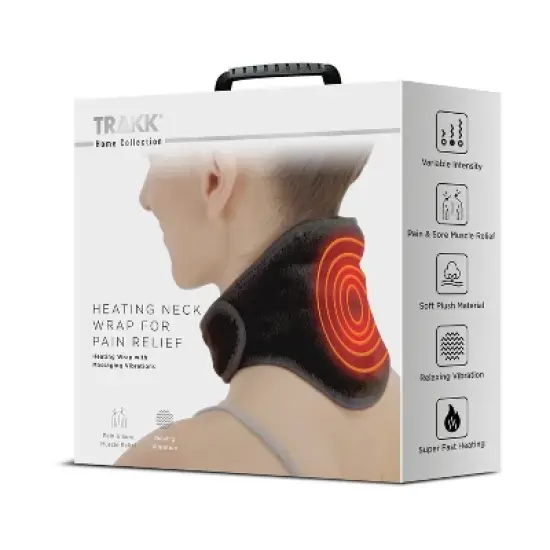 TRAKK Heating Pad Wrap Belt for Neck- Compress Therapy image {5}