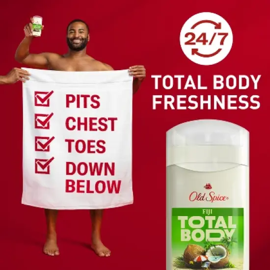 Old Spice Whole Body Deodorant for Men - Fiji - 3oz image {2}
