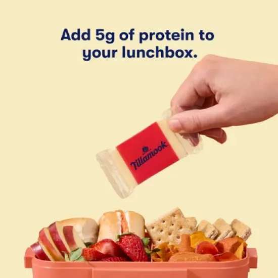 Tillamook Sharp White Cheddar Cheese Snack Portions - 7.5oz/10ct image {3}