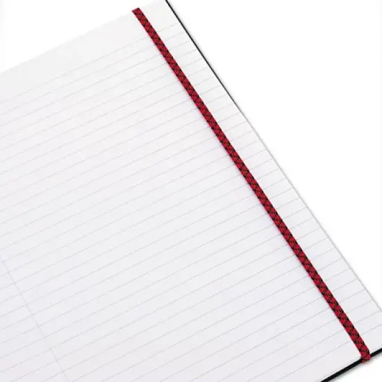 Black n' Red Flexible Cover Twinwire Notebooks, SCRIBZEE Compatible, 1-Subject, Wide/Legal Rule, Black Cover, (70) 11 x 8.5 Sheets image {6}