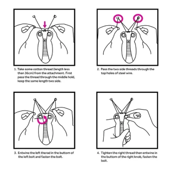 bliss Electric Facial Threading Hair Remover and Face Massager image {3}