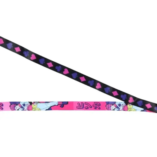 Hunter X Hunter Lanyard ID Badge Holder Hisoka Morow w/ 1.5" Charm image {3}