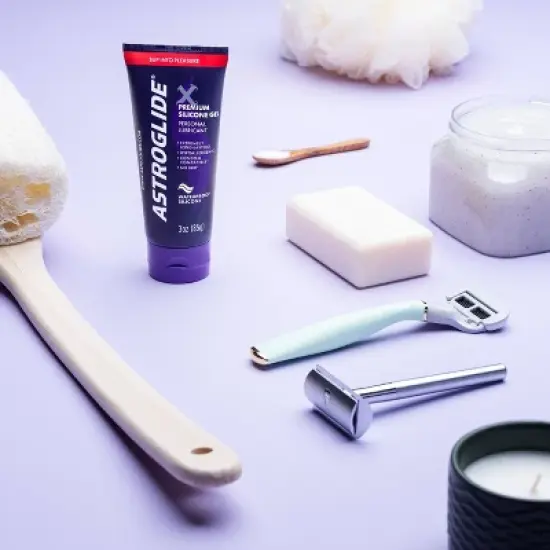 Astroglide X Premium Silicone Gel Personal Lube - 3oz image {5}