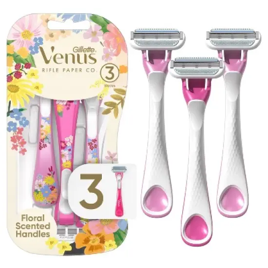 Rifle Paper Co. + Venus Disposable Razors - 3ct image {6}