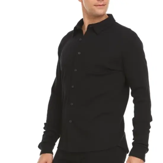 Minus33 Merino Wool Midweight - Men's Long Sleeve Button Up 100% Merino Wool image {3}