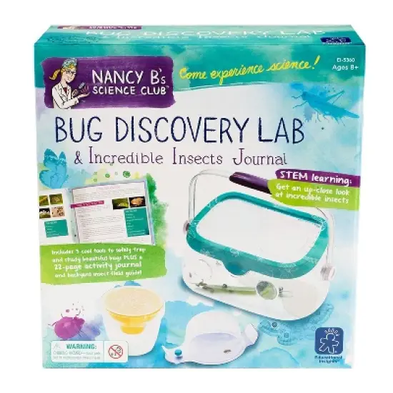 Educational Insights Nancy B's Science Club Bug Discovery Lab & Incredible Insects Activity Journal, Ages 8+ image {5}