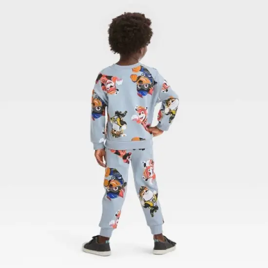 Toddler Boys' PAW Patrol Fleece Top and Bottom Set - Gray image {1}