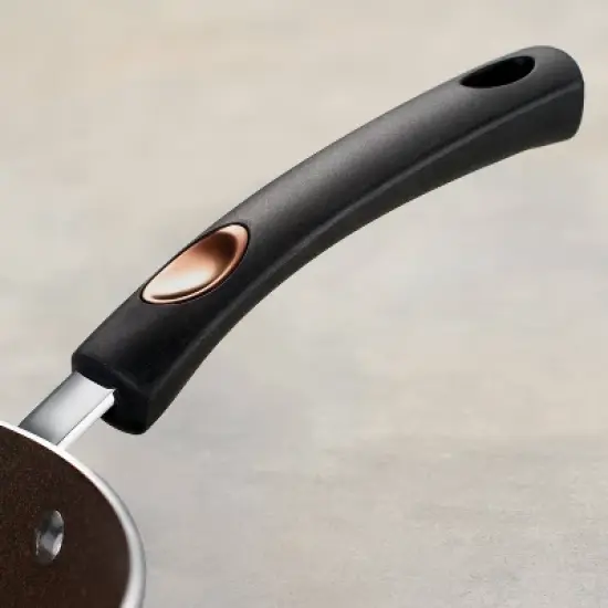 Tramontina 5.5qt Aluminum Nonstick Jumbo Cooker - Black image {2}