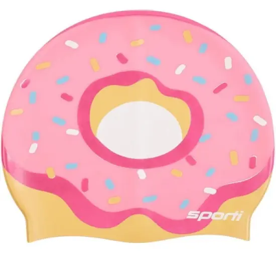 Sporti Donut Silicone Swim Cap image {5}
