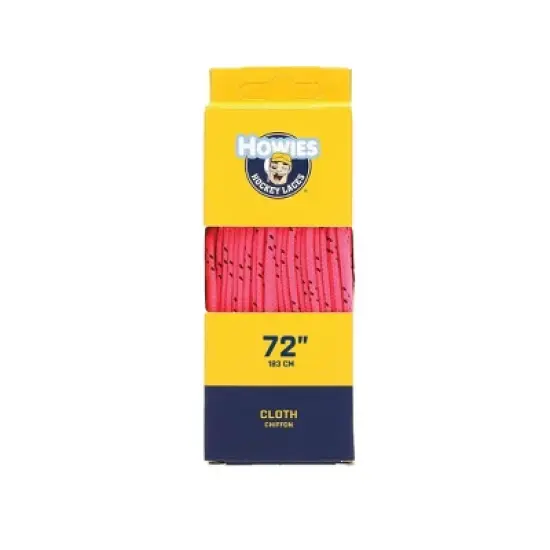 Howies Hockey Cloth Shoelace - Pink 72" image {1}