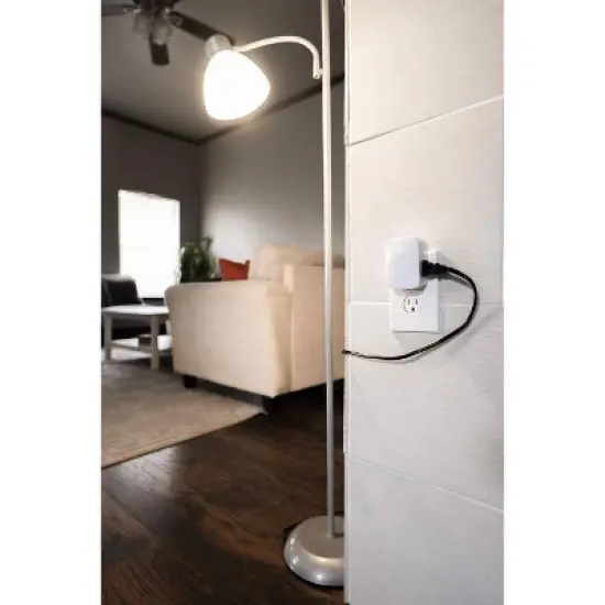 GE mySelectSmart Wireless Remote Control Light Switch 1 Outlet White image {5}