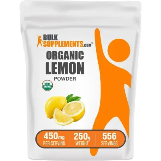 BulkSupplements Organic Lemon Powder image {6}