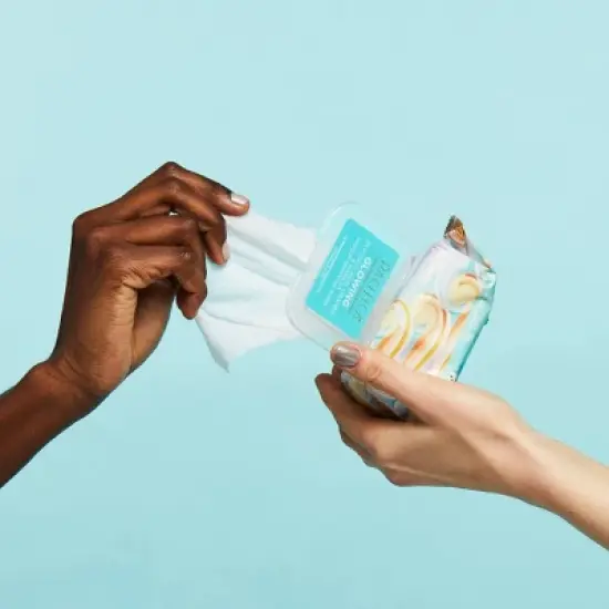 Pacifica Glowing Makeup Removing Wipes - Orange - 30ct image {1}