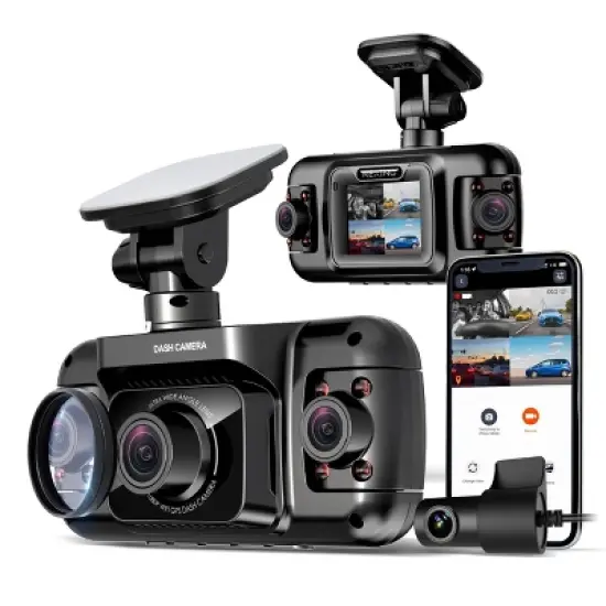 Rexing R4 4 Channel 1080p Dash Cam: Vehicle Electronics with Wi-Fi image {8}