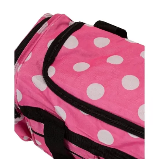 Rockland 31L Duffel Bag - Pink Dot image {2}