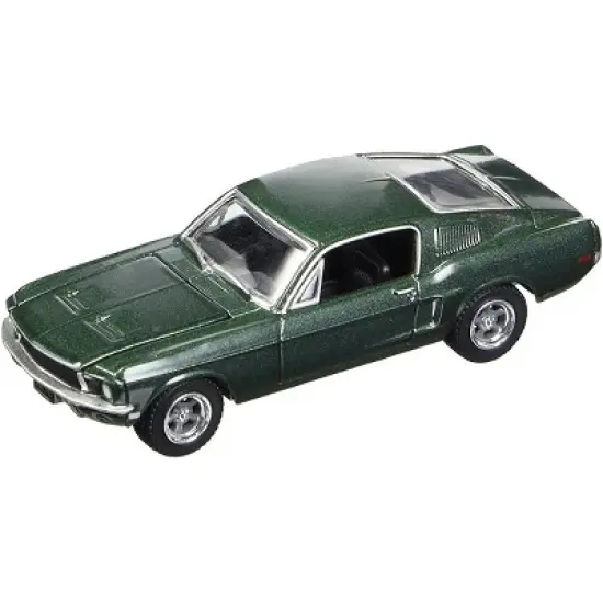 1968 Ford Mustang GT Fastback Green "Bullitt" (1968) Movie 1/64 Diecast Model Car by Greenlight image {1}