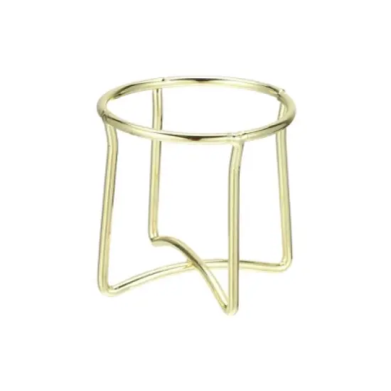 Unique Bargains Metal Circular Beauty Egg Makeup Sponge Holder 1 Pc image {6}