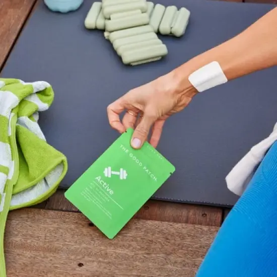 The Good Patch Active Plant Patch - 4ct: Vegan, Paraben-Free, Dermatologist Tested image {6}