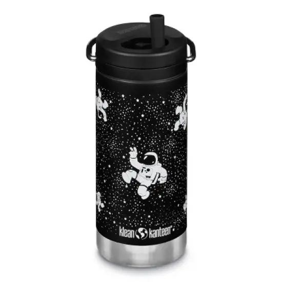 Klean Kanteen 12oz TKWide Insulated Stainless Steel Water Bottle with Twist Straw Cap image {7}
