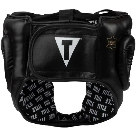 Title Boxing Classic Full Coverage Training Headgear 2.0 - Black image {2}
