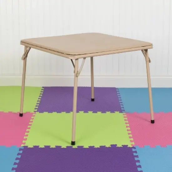Flash Furniture Kids Folding Table image {1}