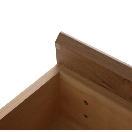 ChicFurnit Bathroom Vanity 60 Inch Floating Vanity with Soft Close Drawer for Bathroom, Brown, 58.69"*17.94"*11" image {4}