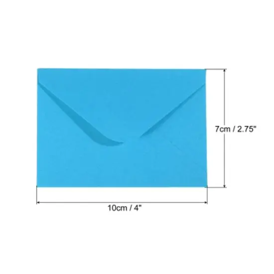 Unique Bargains Sturdy Paper Blank Card Envelopes with String Tie Closure 50 Pcs image {1}