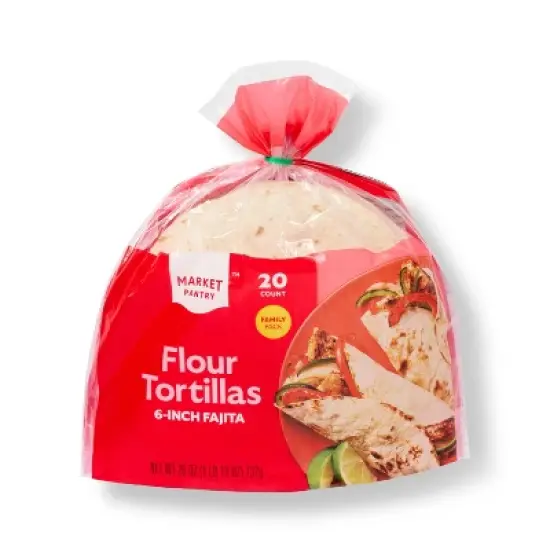 6" Flour Tortillas - 20ct - Market Pantry&trade; image {3}