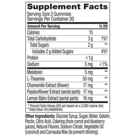 OLLY Extra Strength Sleep Multivitamins Gummies - 60ct image {5}