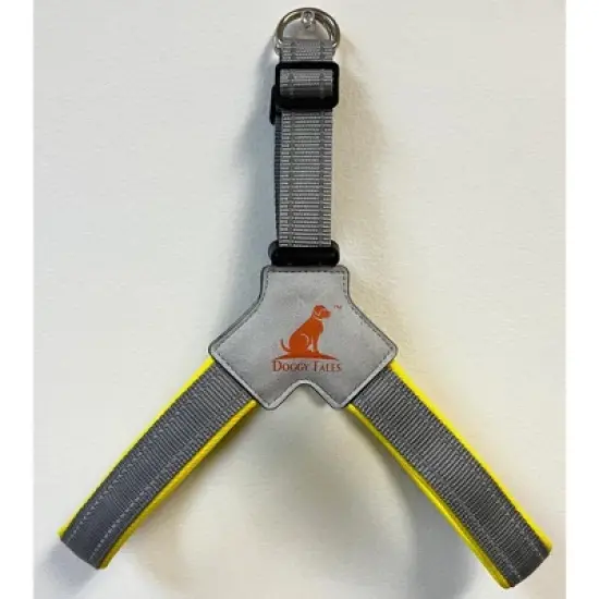 Doggy Tales Step In V Harness Yellow image {4}