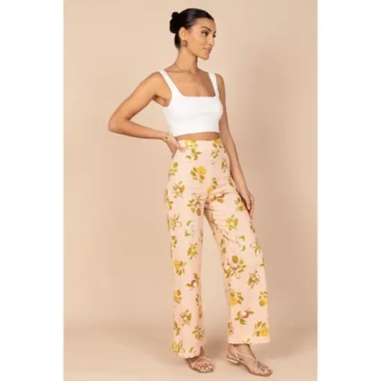 Petal and Pup Womens Cecily High Waisted Wide Leg Pants image {6}