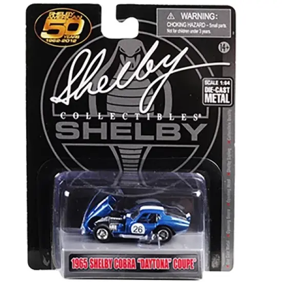 Carroll Shelby 50th Anniversary 3 piece Set 1/64 Diecast Model Cars by Shelby Collectibles image {1}