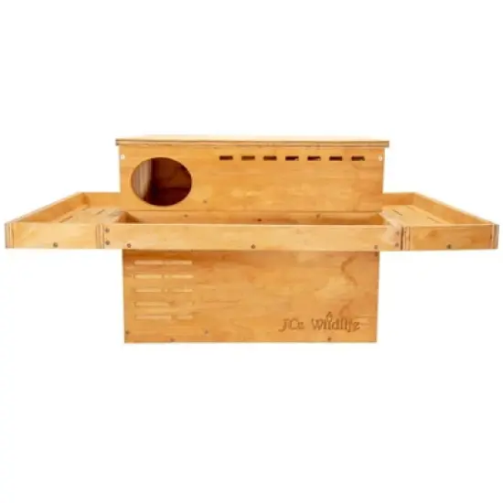 JCs Wildlife 3 Sided Platform Barn Owl Nesting Box image {2}